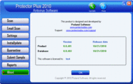 Protector Plus 2009 for Windows screenshot